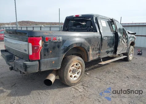 2017 Ford F-250 Platinum from USA, damaged, VIN 1FT7W2BT4HEE55884